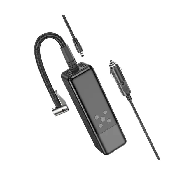 АВТОМОБІЛЬНИЙ НАСОС HOCO ZP5 MAY SMART AIR PUMP, ЧОРНИЙ