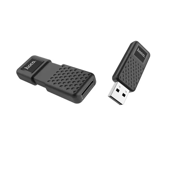 ФЛЕШ-НАКОПИЧУВАЧ USB HOCO UD6 INTELLIGENT U DISK 16GB MATTE, ЧОРНИЙ