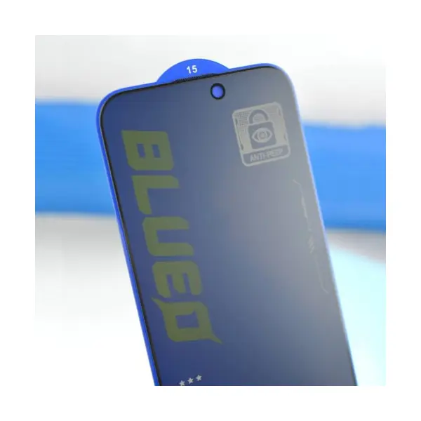 MR4_145351 Захисне скло blueo full cover anti-peep glass (privasy) npb14 для iphone 15 pro max, чорний 