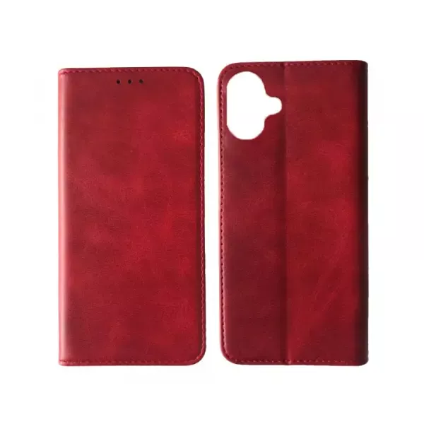 MR4_145183 Чохол-книжка black tpu magnet для samsung a07 червоний 