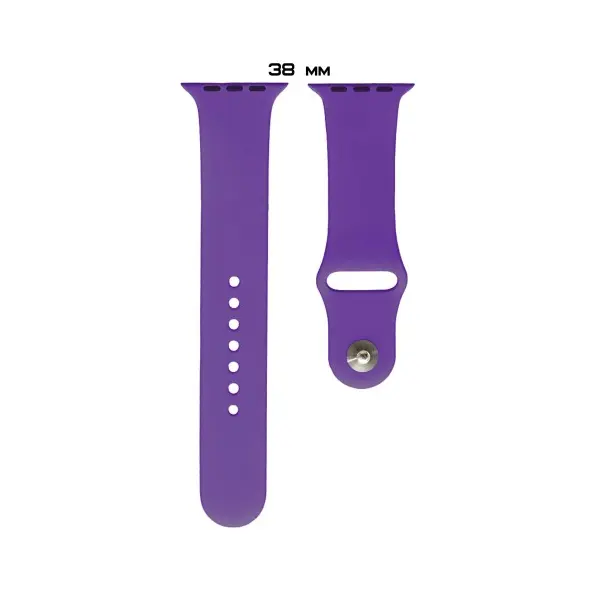 РЕМІНЕЦЬ ДЛЯ APPLE WATCH SILICONE 38, 40MM M (38) СИНІЙ NEW
