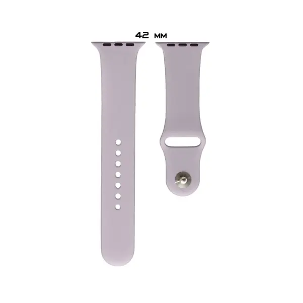 РЕМІНЕЦЬ ДЛЯ APPLE WATCH SILICONE 42, 44MM M (7) LAVANDER