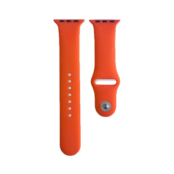 MR4_145420 Ремінець для apple watch silicone 42, 44mm s (2) помаранчевий 