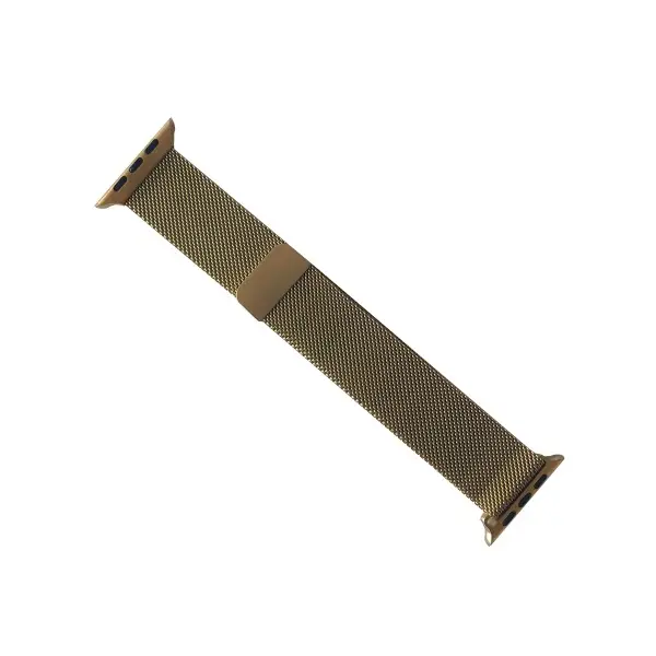 MR4_145564 Ремінець для apple watch milanese loop box 38, 40, 41 lemon gold 