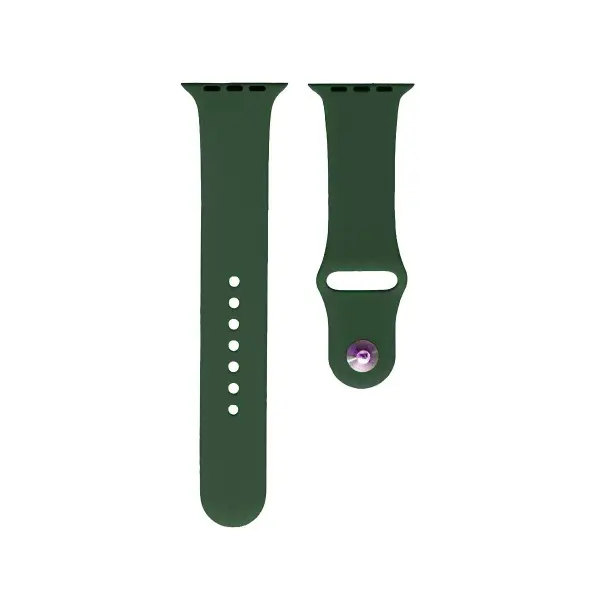 РЕМІНЕЦЬ ДЛЯ APPLE WATCH SILICONE 42, 44MM M (68) FRESH ЗЕЛЕНИЙ