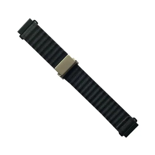 РЕМІНЕЦЬ NYLON OCEAN BAND 22MM, ЧОРНИЙ