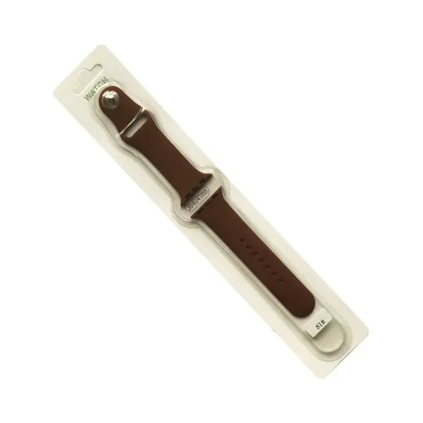 MR4_145478 Ремінець для apple watch silicone 38, 40mm m (81) new brown 
