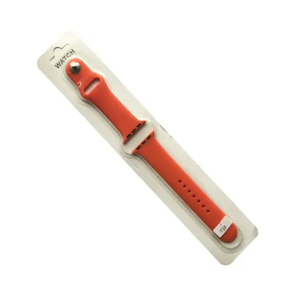 MR4_145482 Ремінець для apple watch silicone 38, 40mm m (71) cosmic помаранчевий 