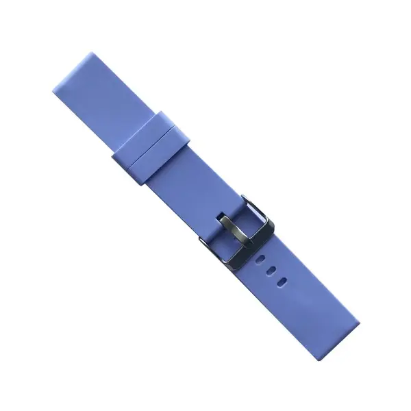 РЕМІНЕЦЬ SILICONE METAL CLAPS 20MM, LILAC