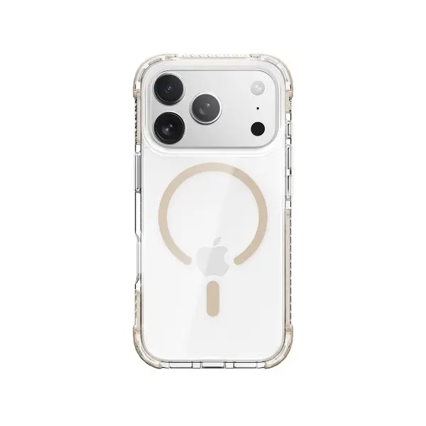 ЧОХОЛ ROCK CRYSTAL CLEAR ANTI-DROP MAGNETIC PROTECTION CASE ДЛЯ IPHONE 17 PRO MAX GOLD