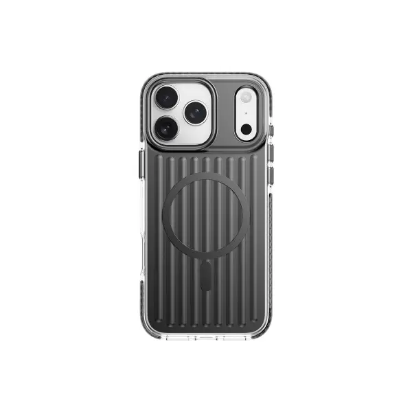 MR4_145509 Чохол rock iridescent magnetic (anti-drop lens protection) для iphone 17 pro max, чорний 
