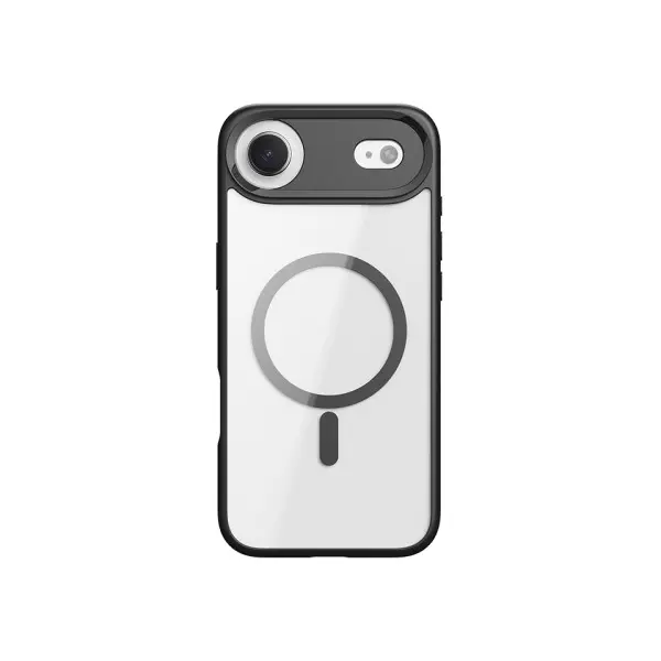 MR4_145512 Чохол rock guard transparent magnetic (anti-drop lens protection) для iphone 17 air, чорний 