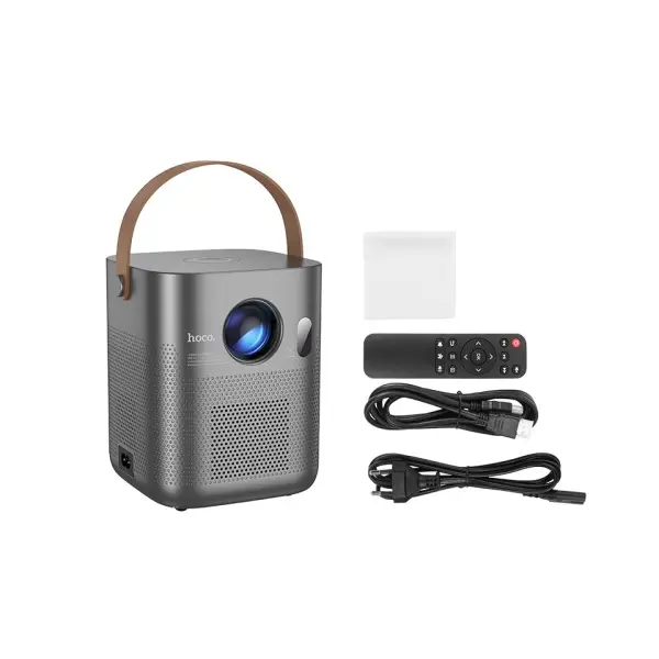 MR4_145611 Відеопроєктор hoco dt4 smart full autofocus projector (720p android version) 