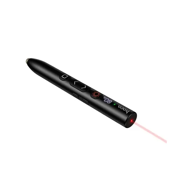 MR4_145623 Лазерний пульт hoco gm203 touch screen writing page turning pen, чорний 