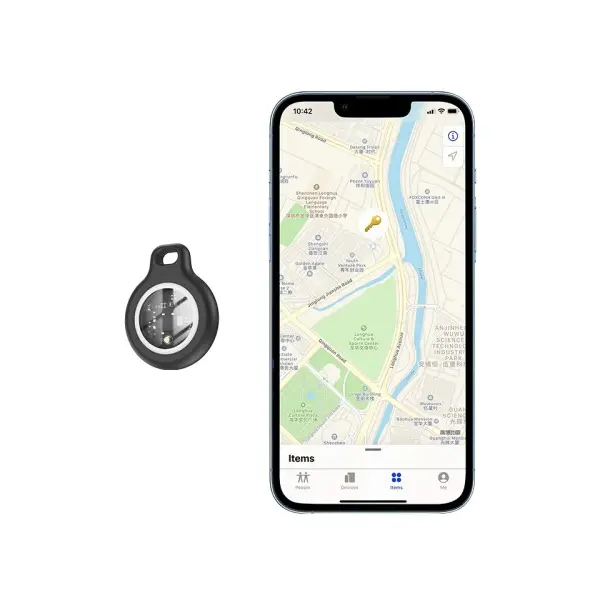 БРЕЛОК АНТИ-ВТРАТА HOCO E91 TIGER INTELLIGENT POSITIONING ANTI-LOST DEVICE, ЧОРНИЙ