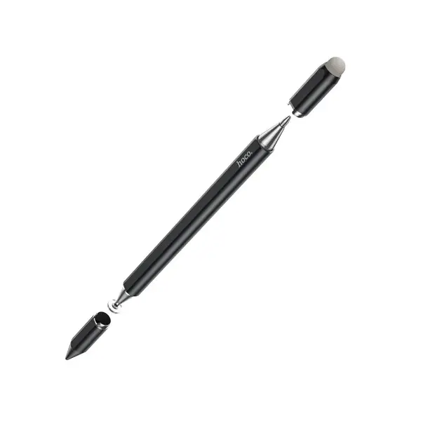 СТІЛУС HOCO GM111 COOL DYNAMIC SERIES 3IN1 PASSIVE UNIVERSAL CAPACITIVE PEN, ЧОРНИЙ