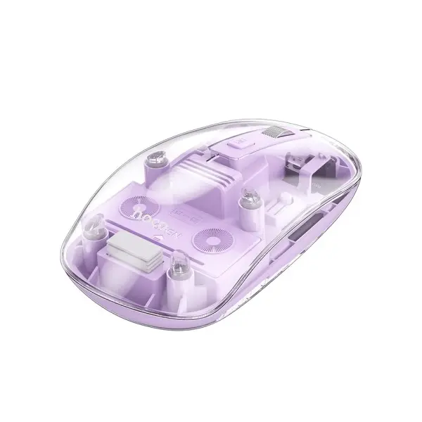 КОМПЮТЕРНА МИШКА HOCO GM29 MYSTERIOUS DUAL-MODE SILENT WIRELESS MOUSE ПУРПУРОВИЙ
