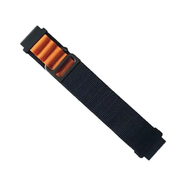 MR4_145651 Ремінець alpine loop 22mm, чорний-orange 