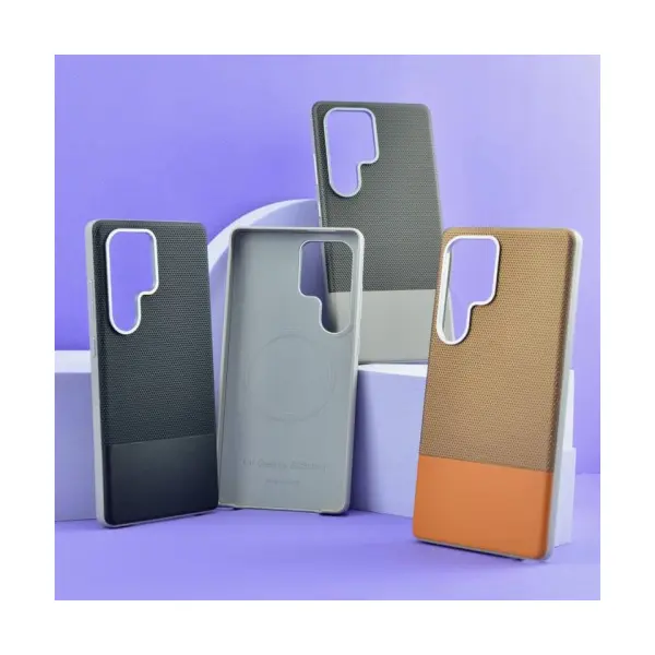 ЧОХОЛ TWO DIFFERENT LEATHER CASE MAGSAFE ДЛЯ SAMSUNG S25 ЗЕЛЕНИЙ
