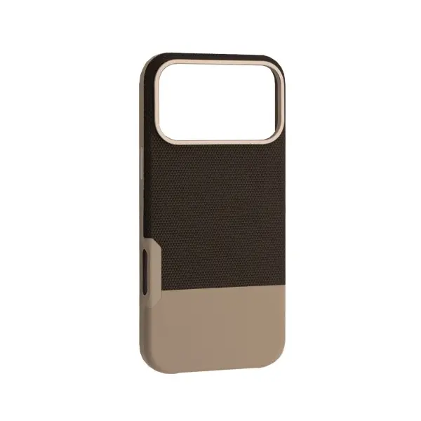 ЧОХОЛ TWO DIFFERENT LEATHER CASE MAGSAFE ДЛЯ IPHONE 17 PRO CLAY