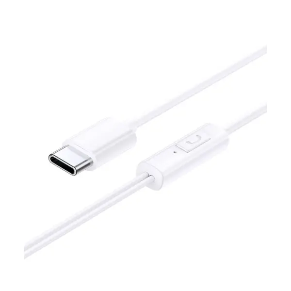 НАВУШНИКИ BASEUS ENCOK CZ11 TYPE-C WIRED EARPHONES, БІЛИЙ A00164300213-Z1