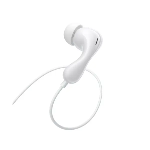НАВУШНИКИ BASEUS ENCOK HZ20 3.5MM WIRED EARPHONES, БІЛИЙ A00171500213-00