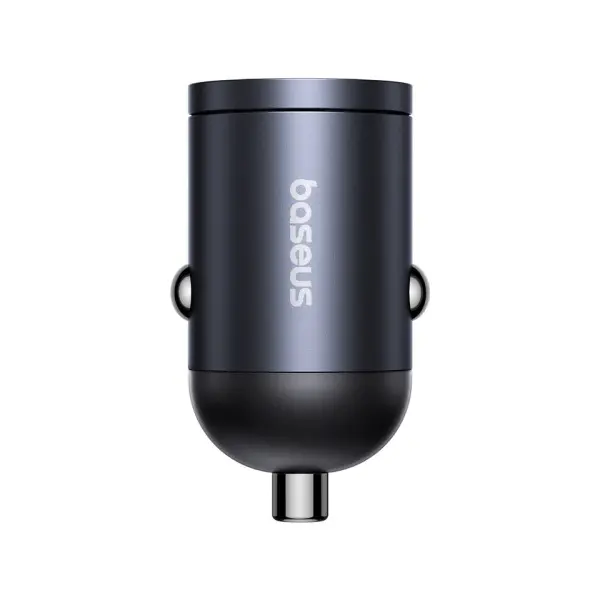 АВТОМОБІЛЬНИЙ ЗАРЯДНИЙ ПРИСТРІЙ BASEUS TINY STAR MINI CAR CHARGER (U+C) 30W, ЧОРНИЙ C00035001121-02