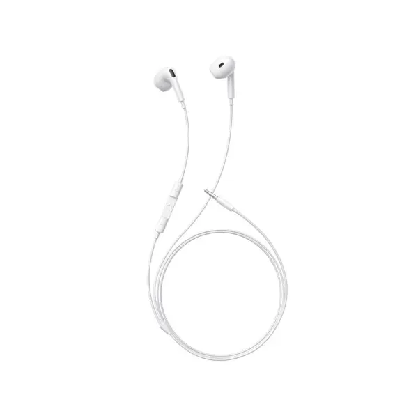 MR4_145740 Навушники baseus encok hz19 3.5mm wired earphones, білий a00182301213-00 