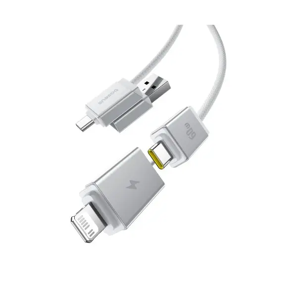MR4_145741 Кабель pd baseus versatile twointwo u+c to c+l 60w 1m, білий p10383000211-00 