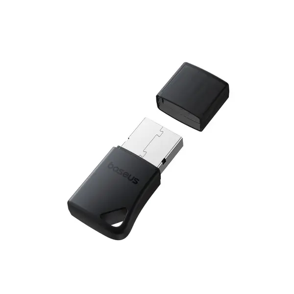 АДАПТЕР BLUETOOTH BASEUS BA04+, ЧОРНИЙ A10082600121-00