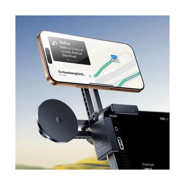 MR4_145761 Автотримач baseus t-space tc1 magsafe central screen mount (corner version), чорний c0013501 