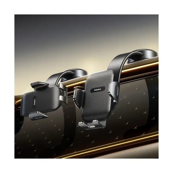 MR4_145763 Автотримач baseus primetrip c03 air clamping car mount (suction cup version), чорний c0013c01 