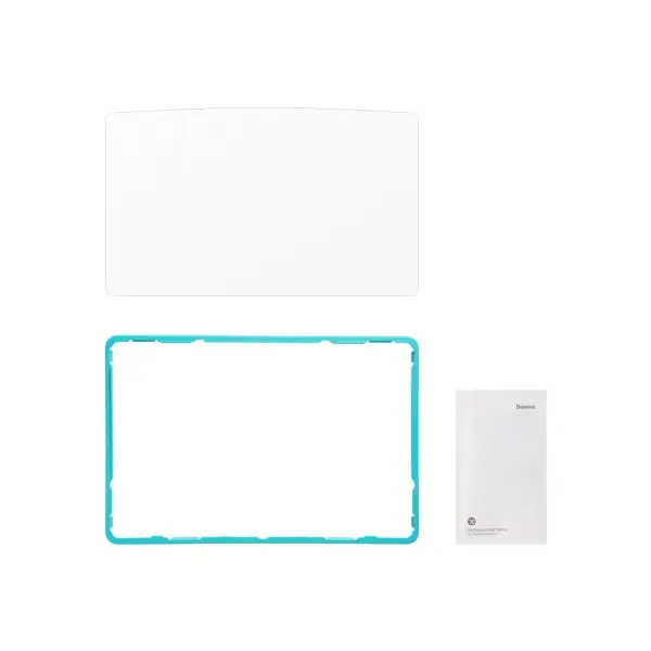 ЗАХИСНЕ СКЛО BASEUS 0.3MM FULL-GLASS CRYSTAL ANTI-FINGERPRINT ДЛЯ TESLA MODEL 3/Y 15 TRANSPARENT SGBL062402