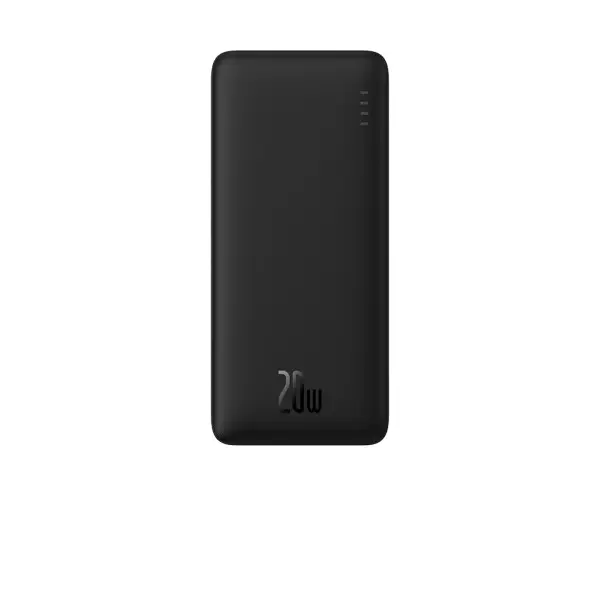 ЗОВНІШНІЙ АКУМУЛЯТОР POWER BANK BASEUS AIRPOW 20W 10 000MAH, ЧОРНИЙ PPQD090001