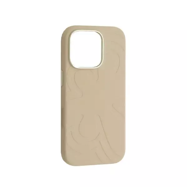 MR4_145867 Чохол flower liquid silicone case magsafe для iphone 16 pro max antique, білий 