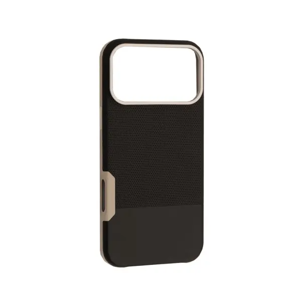 MR4_145817 Чохол two different leather case magsafe для iphone 17 pro, чорний 