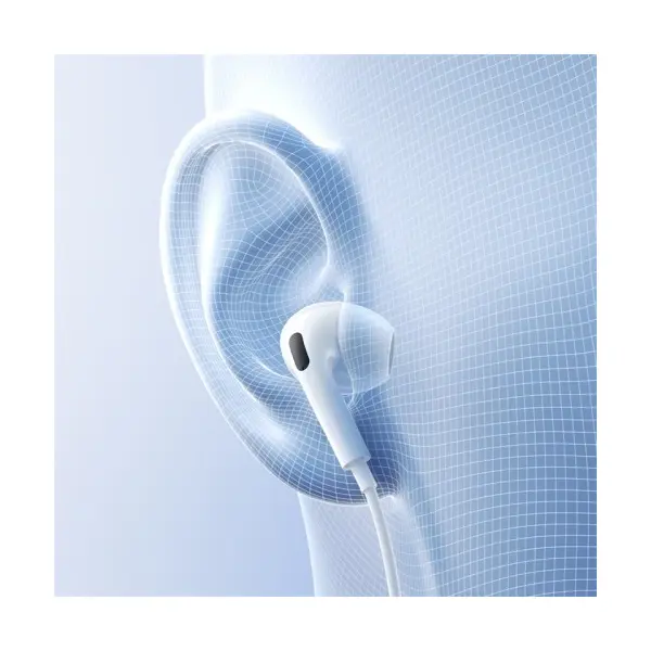 MR4_145740 Навушники baseus encok hz19 3.5mm wired earphones, білий a00182301213-00 