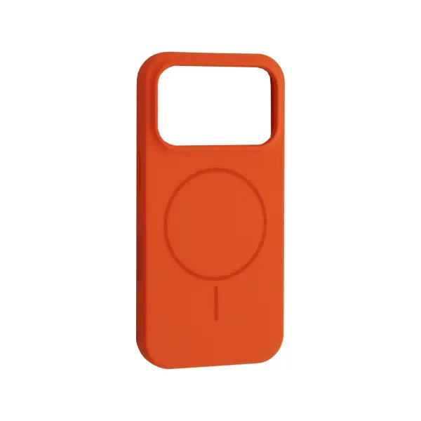 ЧОХОЛ SILICONE CASE WITH MAGSAFE ДЛЯ IPHONE 17 PRO ПОМАРАНЧЕВИЙ