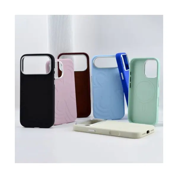 ЧОХОЛ FLOWER LIQUID SILICONE CASE MAGSAFE ДЛЯ IPHONE 16 PRO MAX, ЧОРНИЙ