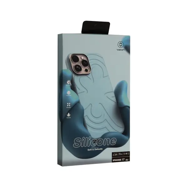 ЧОХОЛ FLOWER LIQUID SILICONE CASE MAGSAFE ДЛЯ IPHONE 16 PRO MAX CHERRY BLOSSOM РОЖЕВИЙ