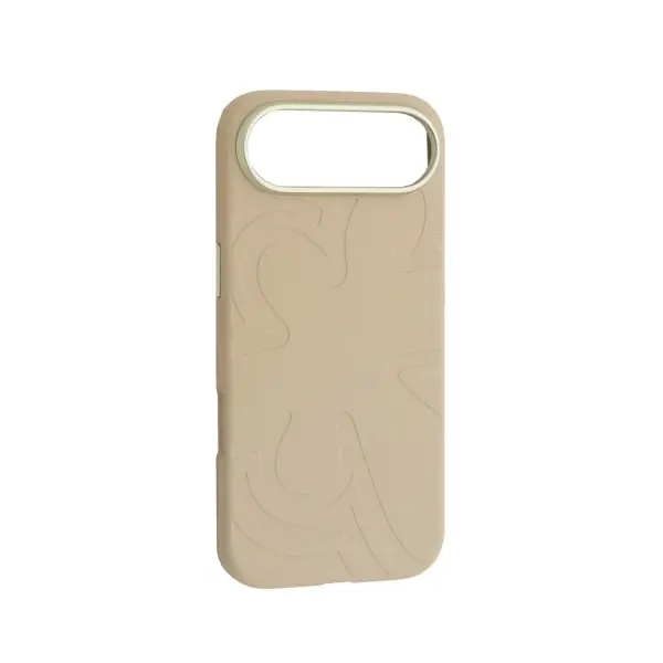 MR4_145893 Чохол flower liquid silicone case magsafe для iphone 17 air antique, білий 
