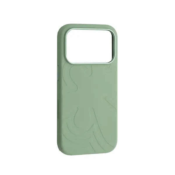 MR4_145901 Чохол flower liquid silicone case magsafe для iphone 17 pro max qingshan jade 