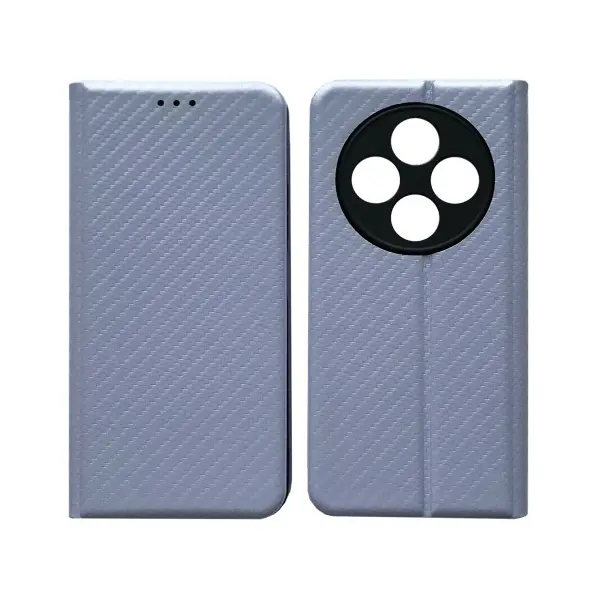 ЧЕХОЛ-КНИЖКА CARBONE ДЛЯ REDMI 14C, А4, POCO C75 LILAC