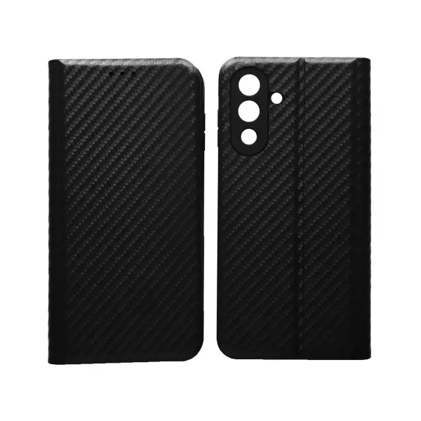 ЧЕХОЛ-КНИЖКА CARBONE ДЛЯ SAMSUNG A17 4G, 5G, ЧОРНИЙ