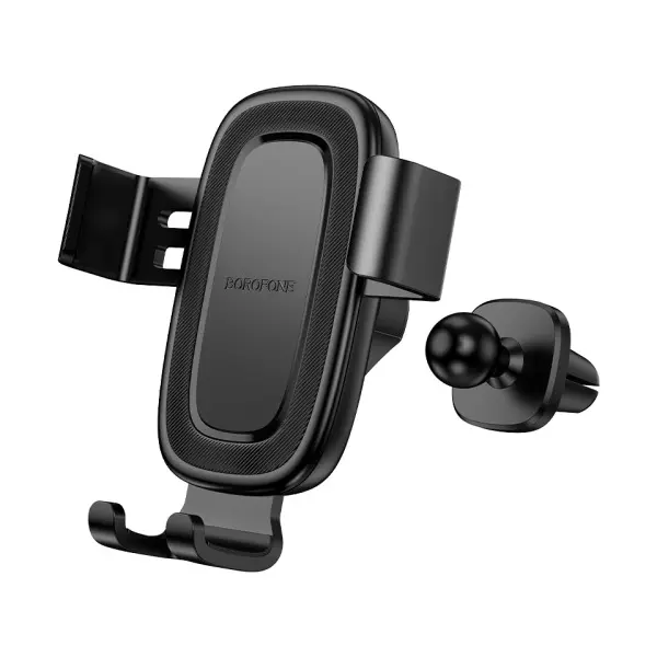 MR4_146051 Автотримач borofone bh129 follower gravity car holder (air outlet), чорний 