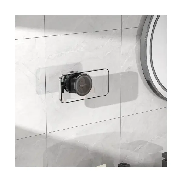 АВТОТРИМАЧ МАГНІТНИЙ BOROFONE BH139 RIDER VACUUM SUCTION CUP MAGNETIC HOLDER (UNIVERSAL), ЧОРНИЙ