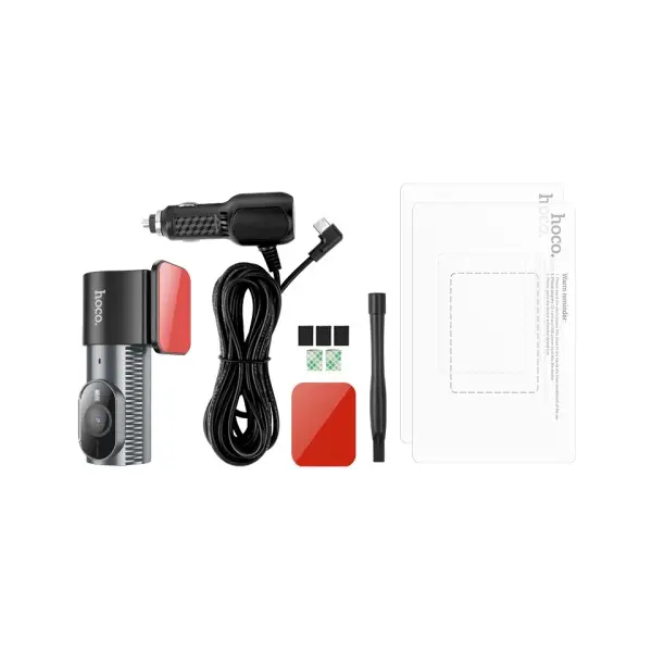 ВІДЕОРЕЄСТРАТОР HOCO DV13 SCREENLESS HIDDEN DRIVING RECORDER, ЧОРНИЙ