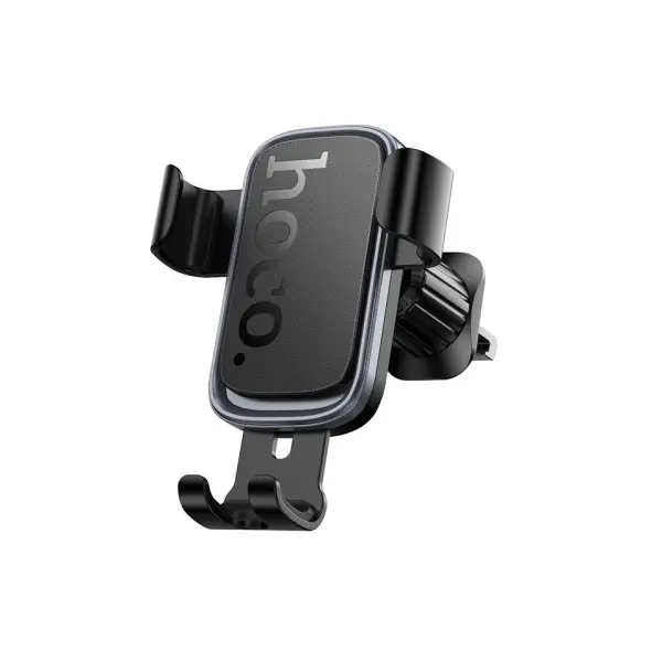 АВТОТРИМАЧ HOCO H80 VISTA GRAVITY CAR HOLDER (AIR OUTLET), ЧОРНИЙ METAL, СІРИЙ