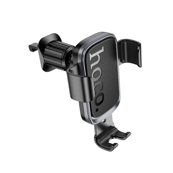 АВТОТРИМАЧ HOCO H80 VISTA GRAVITY CAR HOLDER (AIR OUTLET), ЧОРНИЙ METAL, СІРИЙ