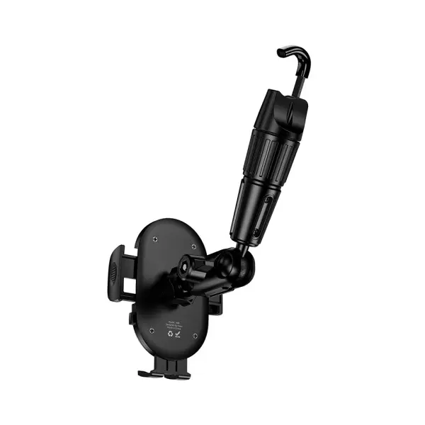 АВТОТРИМАЧ HOCO H88 RALLY ULTRA-THIN CAR HOLDER (REAR VIEW MIRROR), ЧОРНИЙ